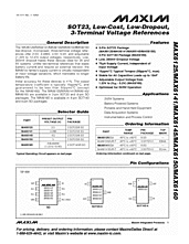 DataSheet MAX6125 pdf